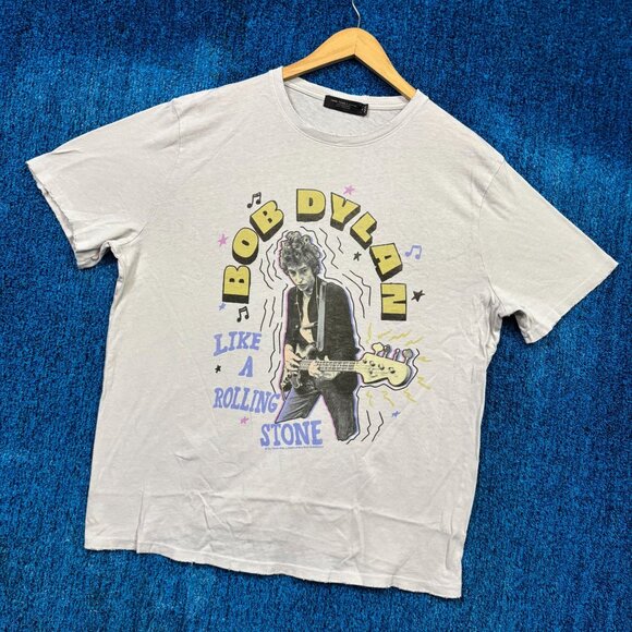 Bob Dylan Like A Rolling Stone Promo Folk Rock Legend Tee XL - Picture 3 of 4